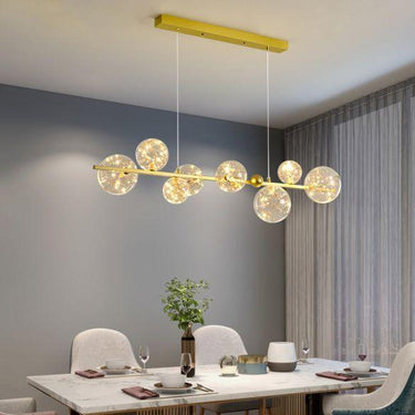 clear bubble chandelier